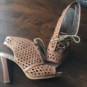 Loft Lace Up Booties